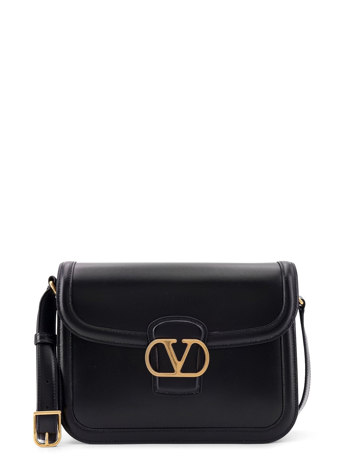 Borsa a spalla Valentino Garavani 9TO5 in pelle con chiusura VLogo Signature