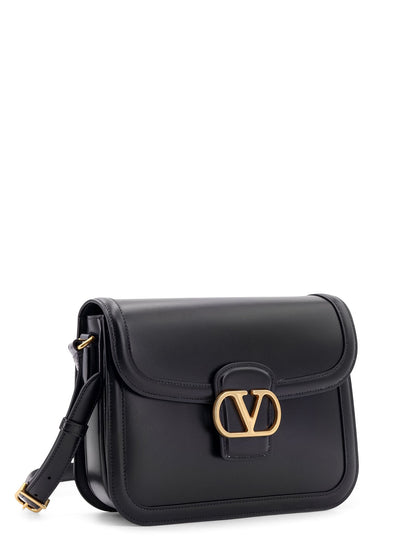 Borsa a spalla Valentino Garavani 9TO5 in pelle con chiusura VLogo Signature