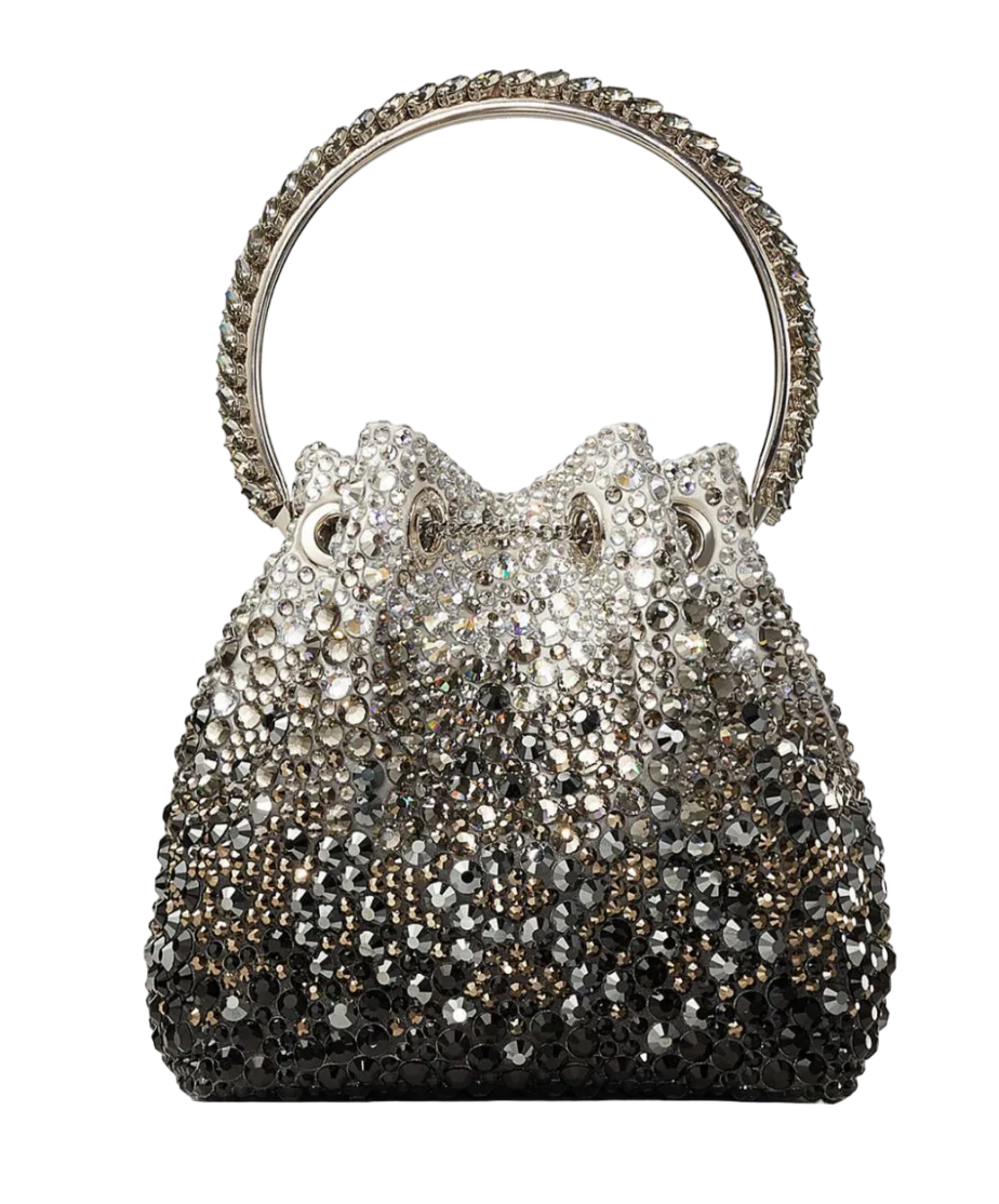 JIMMY CHOO - borsa cristalli donna