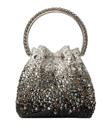 JIMMY CHOO - borsa cristalli donna