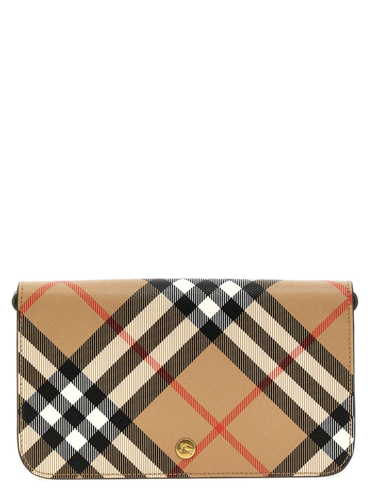 Wallet On Chain Check Portafogli Beige