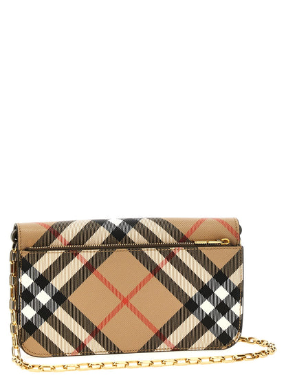 Wallet On Chain Check Portafogli Beige