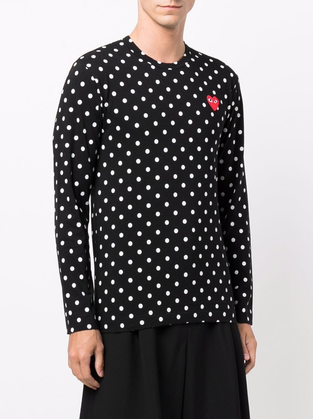 T-shirt a pois