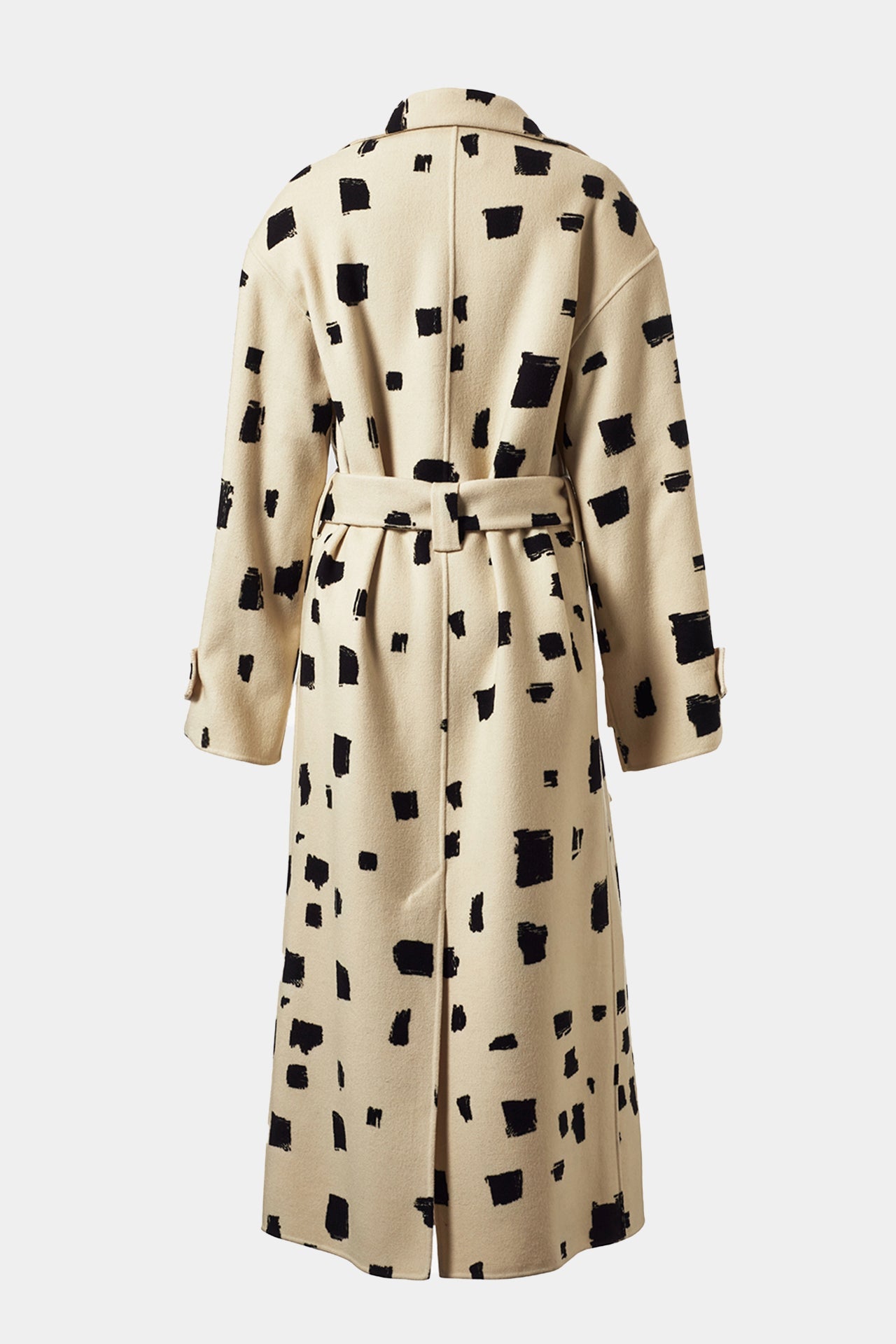 Cream and Black Adut Coat