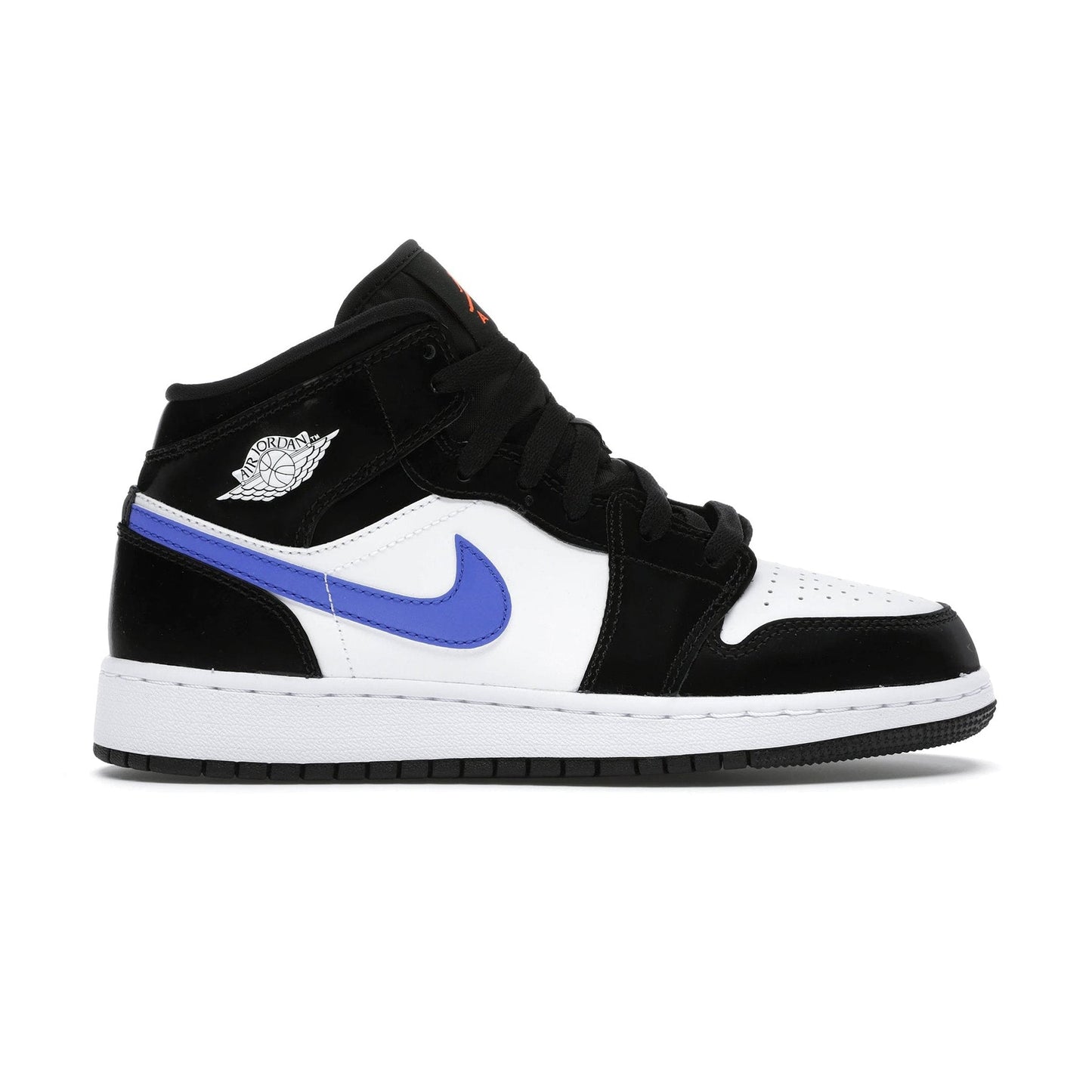 Air Jordan 1 Mid Black Racer Blue (GS)