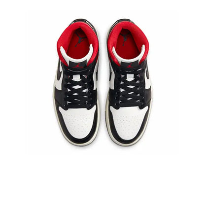 Air Jordan 1 Mid Gym Red Panda (W)