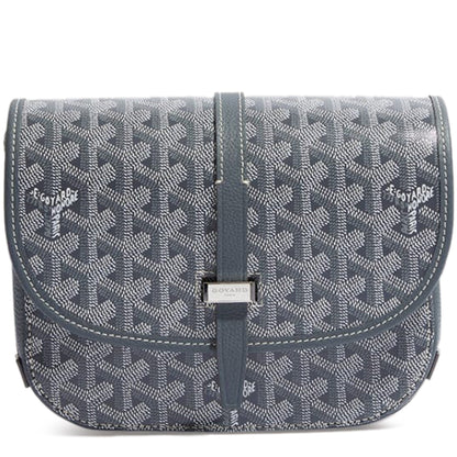 Goyard Goyardine Belvedere II Grey PM Messenger Bag