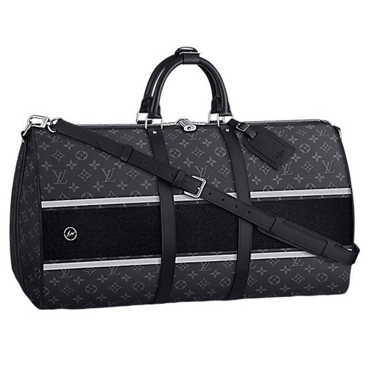 Louis Vuitton x Fragment Keepall Bandouliere Monogram Eclipse 55