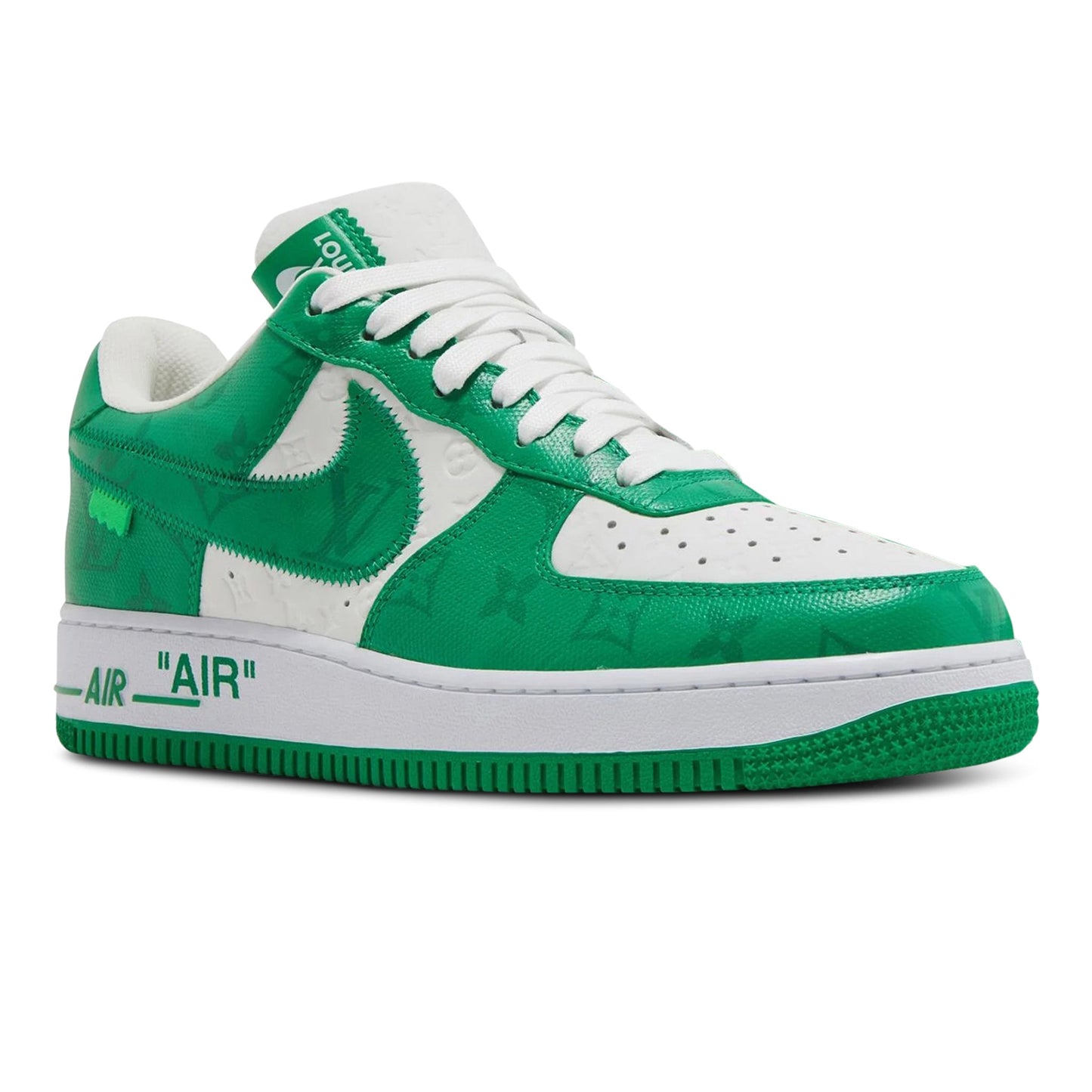 Louis Vuitton x Nike Air Force 1 Low White Green