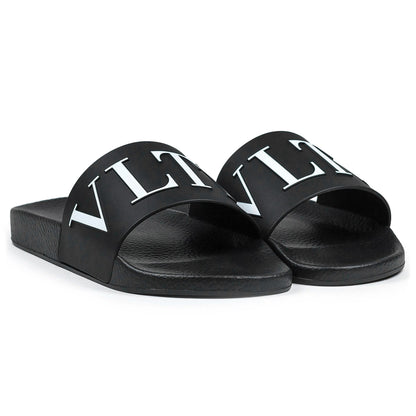 Valentino VLTN Black Pool Slides