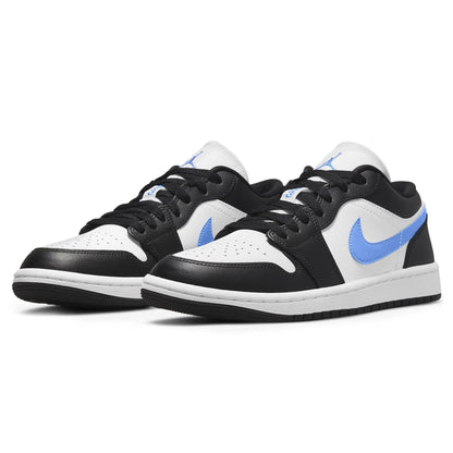 Air Jordan 1 Low Black University Blue White (W)