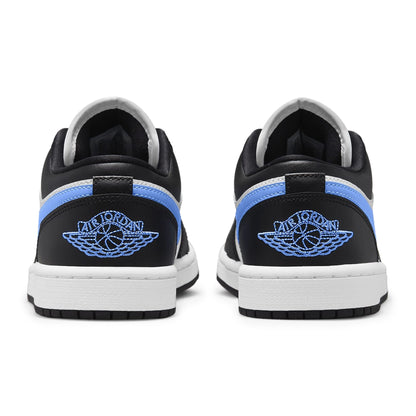 Air Jordan 1 Low Black University Blue White (W)