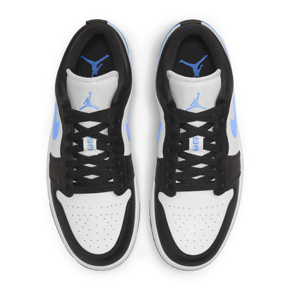 Air Jordan 1 Low Black University Blue White (W)