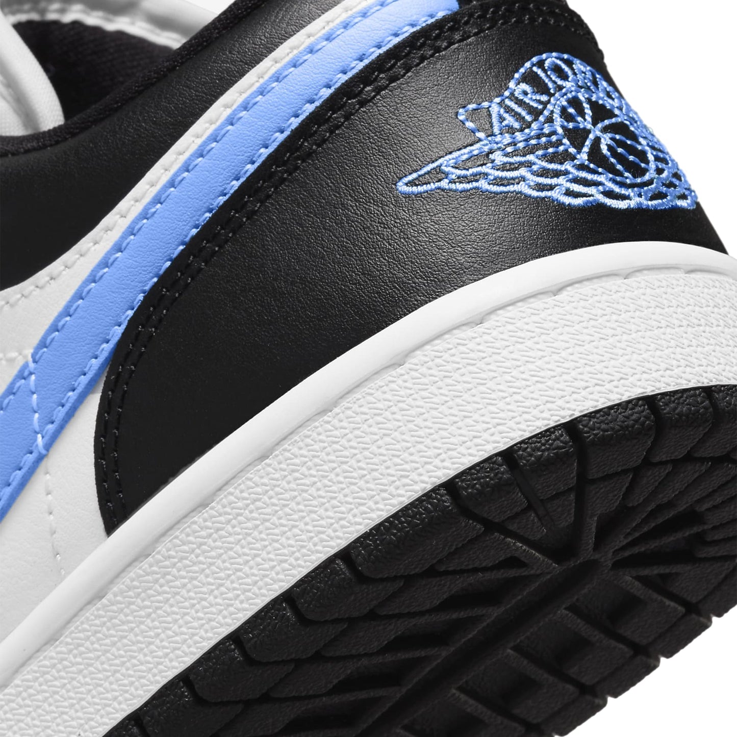 Air Jordan 1 Low Black University Blue White (W)