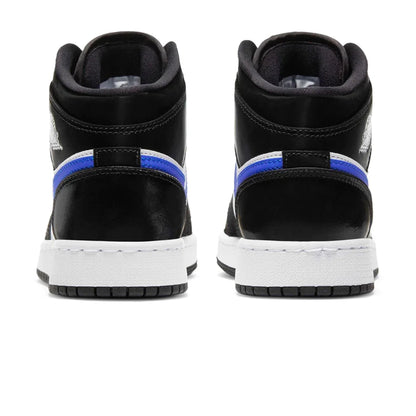 Air Jordan 1 Mid Black Racer Blue (GS)