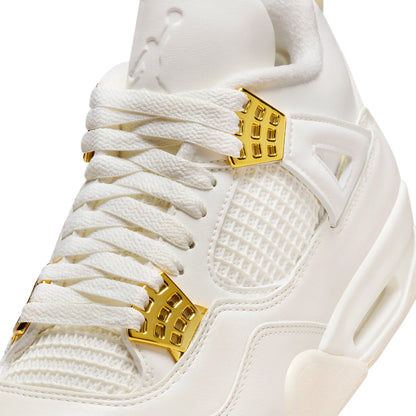 Air Jordan 4 Retro Sail Metallic Gold (W)