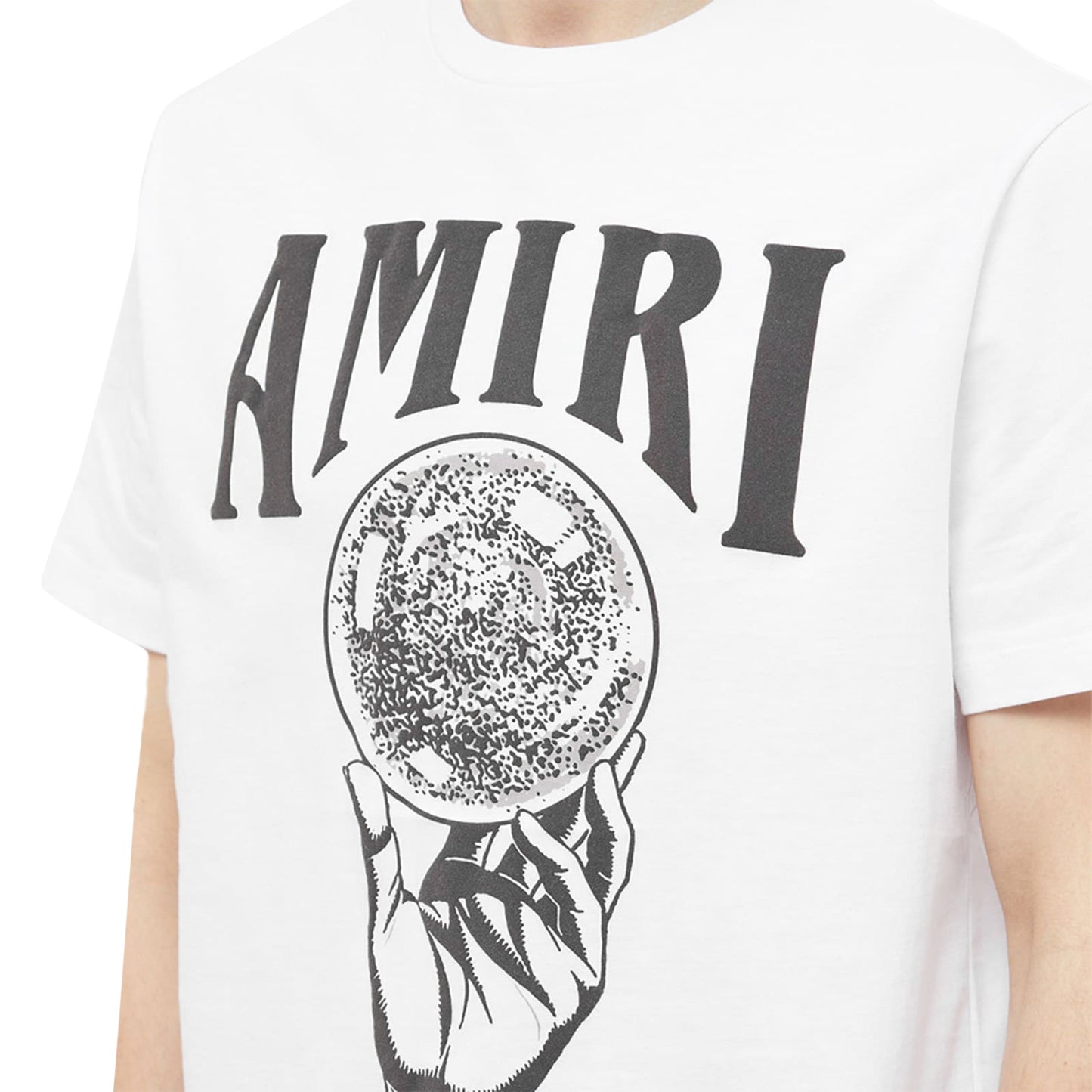 Amiri Crystal Ball T Shirt White