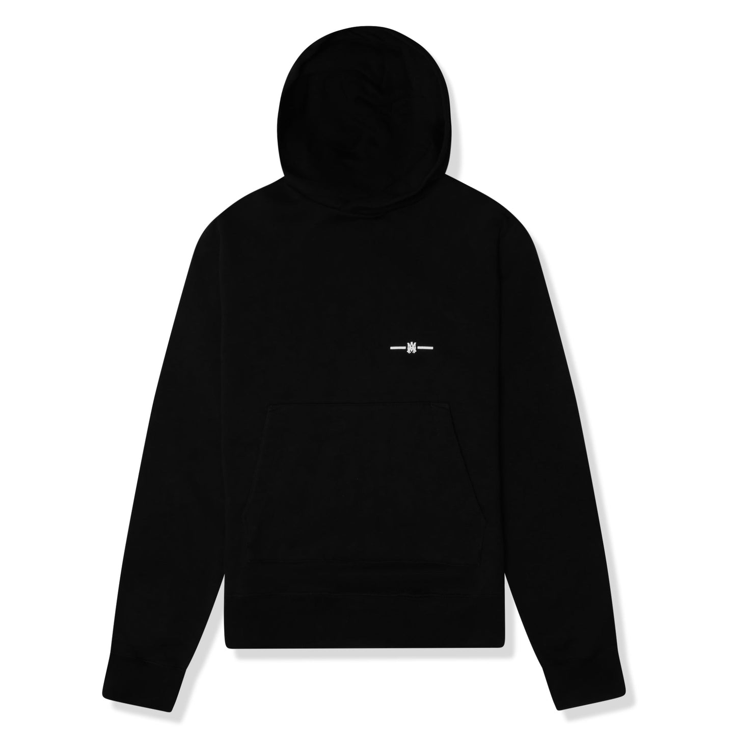 Amiri MA Bar Small Logo Hoodie Black