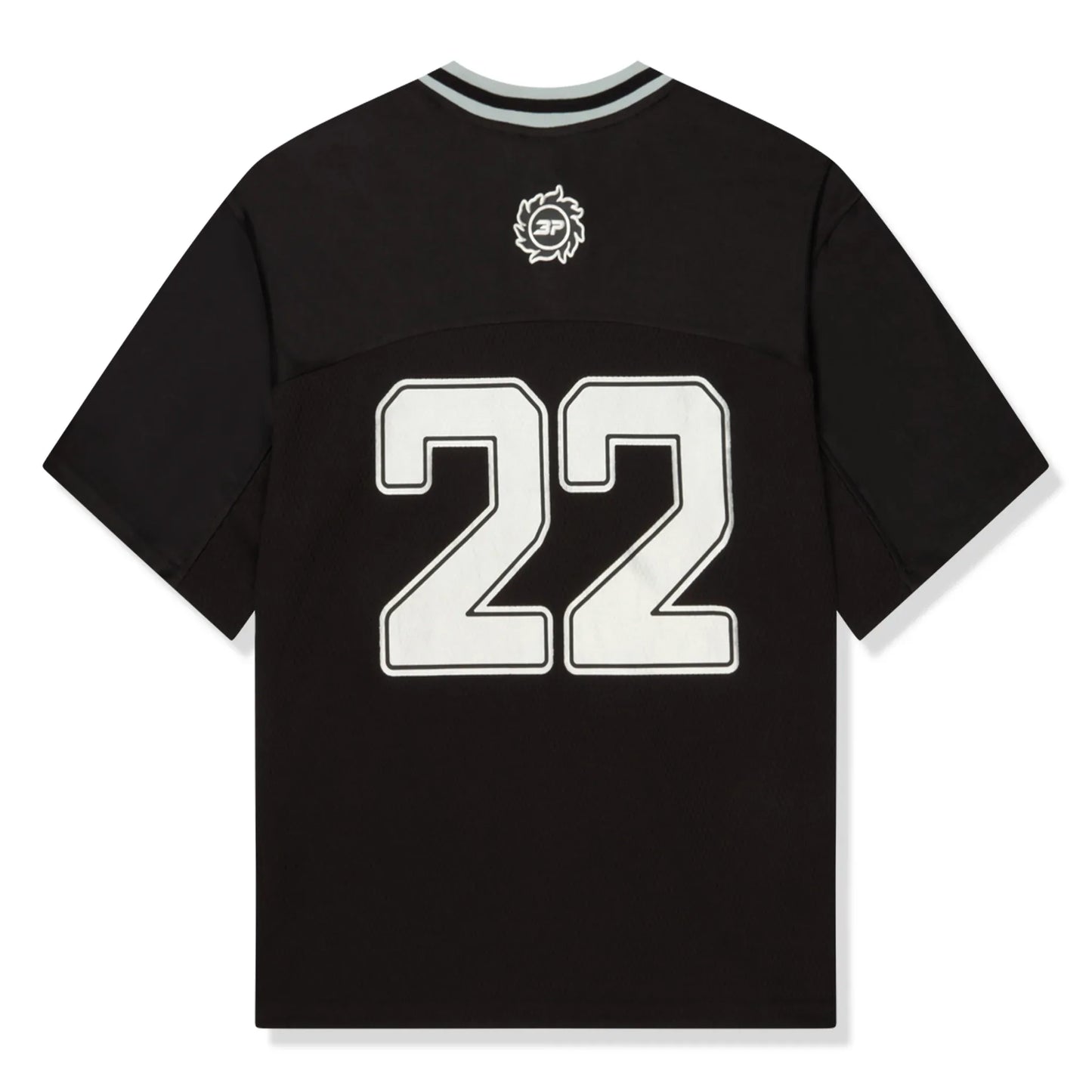 Broken Planet Black Silver Football Jersey