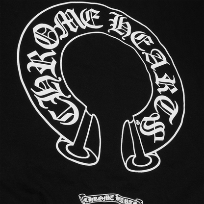 Chrome Hearts Horse Shoe Black Sweatshirt