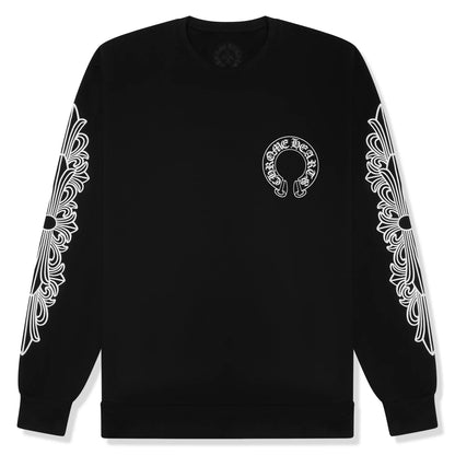 Chrome Hearts Horse Shoe Black Sweatshirt