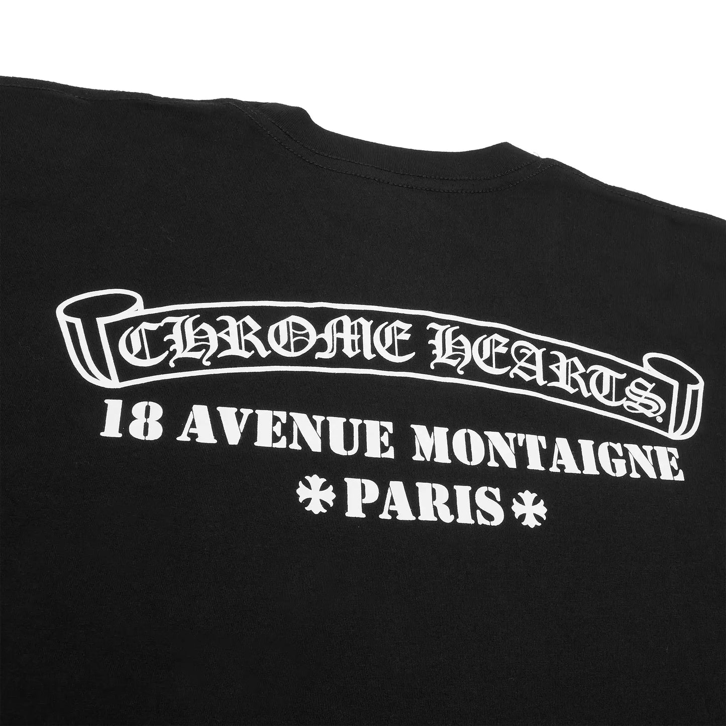 Chrome Hearts Paris Exclusive L/S Black T Shirt