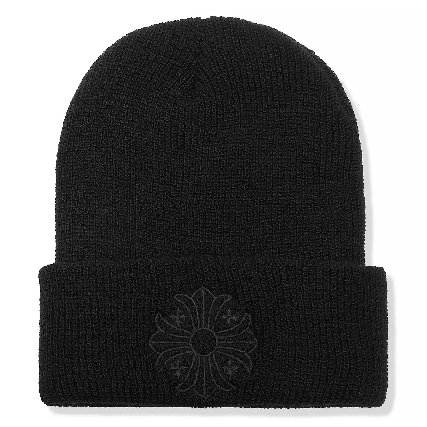 Chrome Hearts Plus Cross Black Beanie