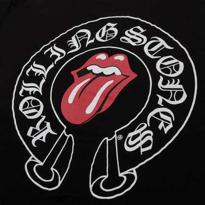 Chrome Hearts Rolling Stones Black T Shirt