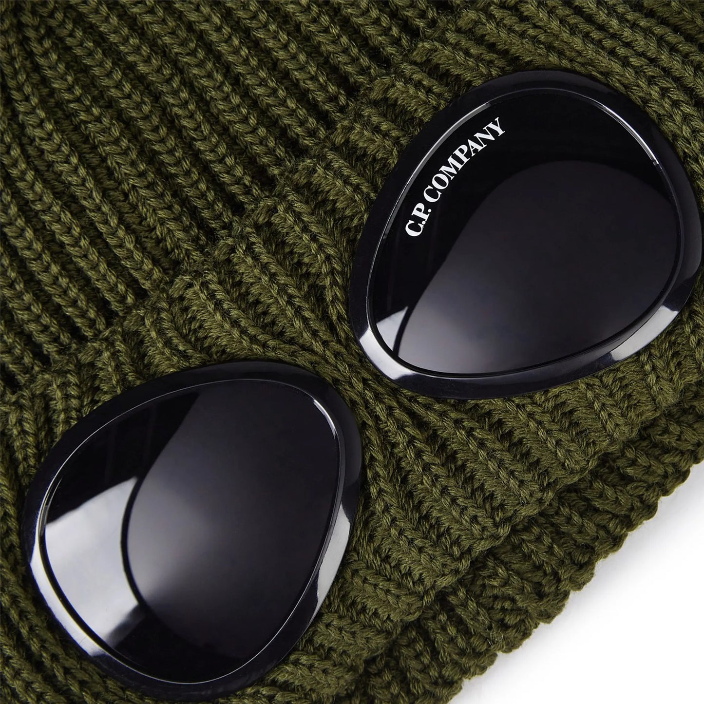 CP Company Ivy Green Goggle Beanie