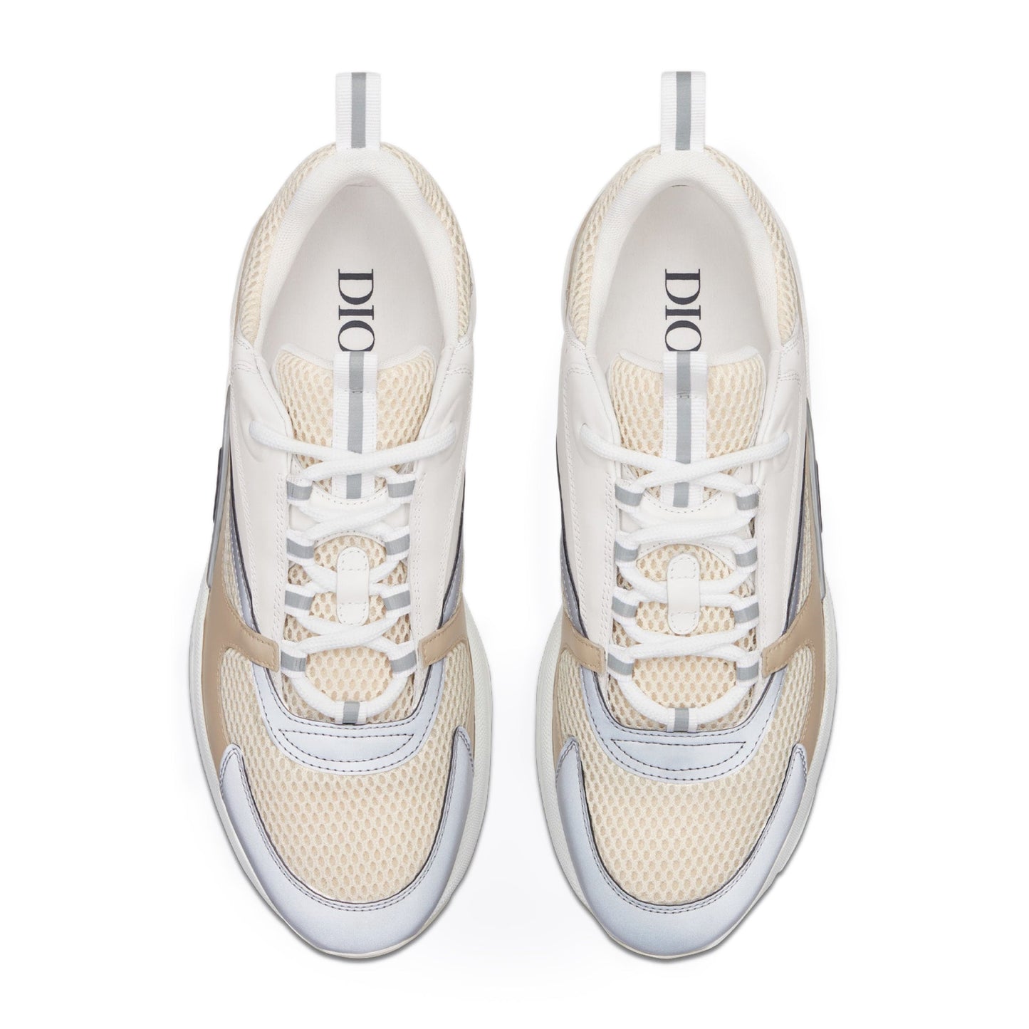 Dior B22 Beige White Calfskin Trainer