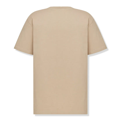 Dior CD Icon Relaxed Fit Cotton Beige T Shirt