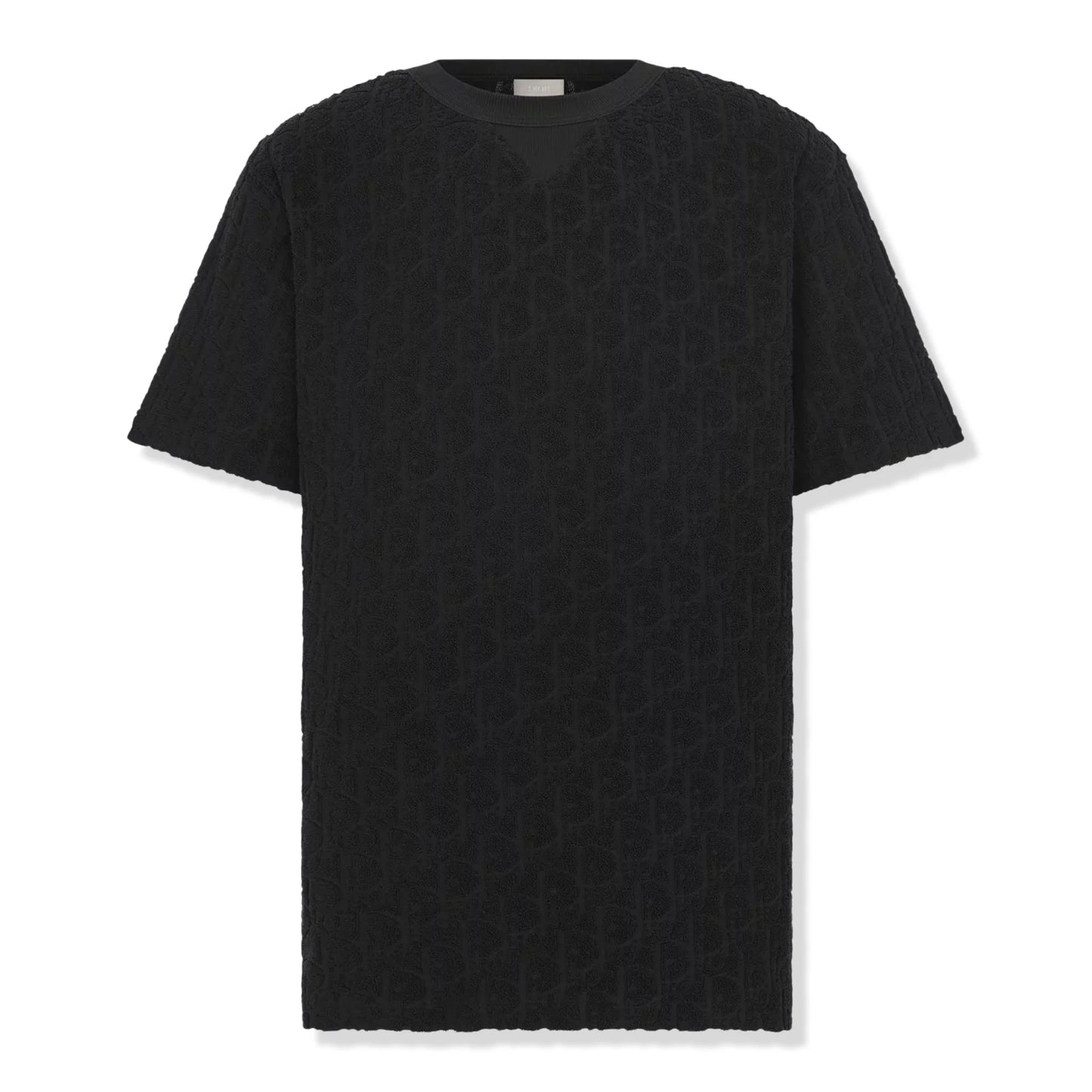 Dior Oblique Towelling Black T Shirt