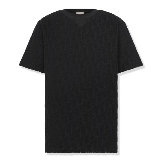 Dior Oblique Towelling Black T Shirt