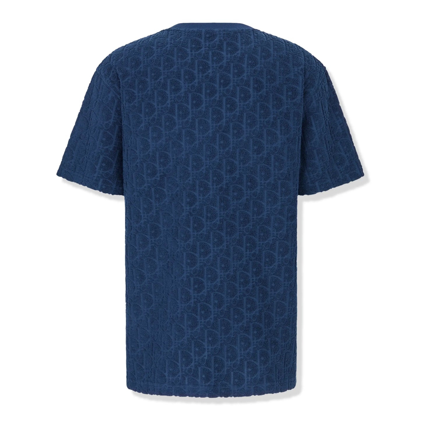 Dior Oblique Towelling Blue T Shirt