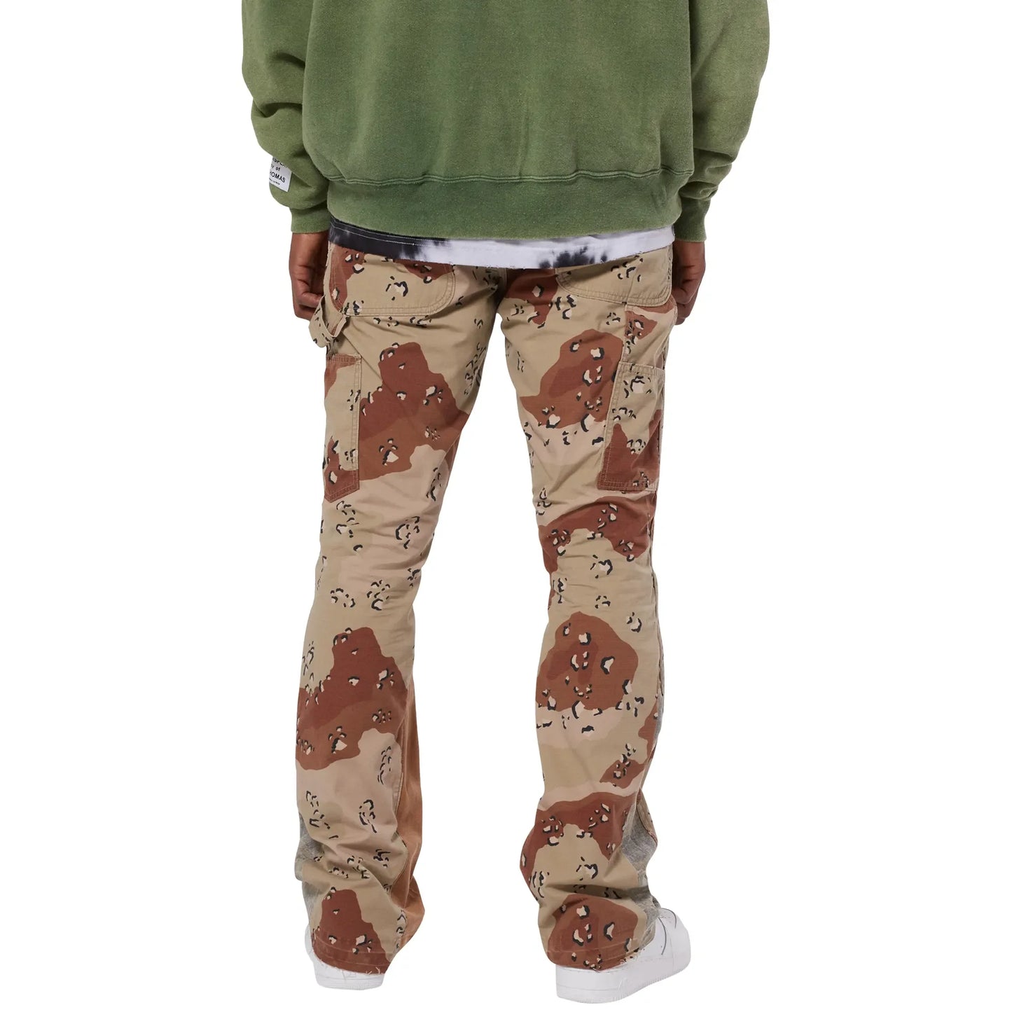 Gallery Dept. Chocolate Chip Carpenter Flared Jeans