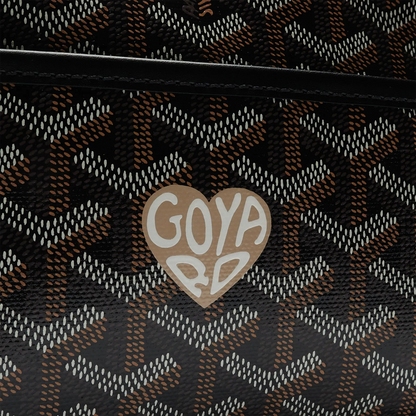 Goyard Cap-Vert PM Custom Heart Black Bag