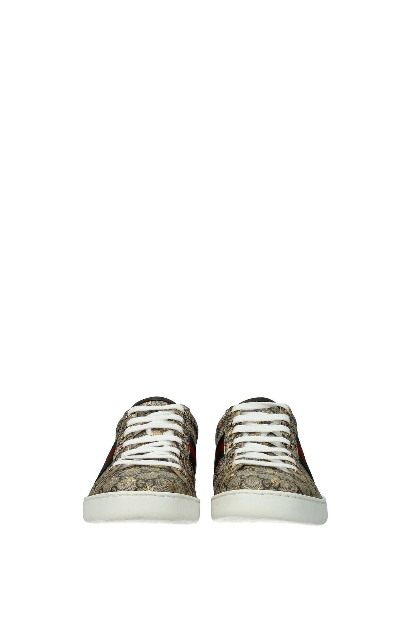 Sneakers 'New Ace' in tessuto beige