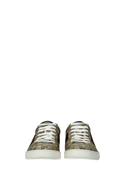 Sneakers 'New Ace' in tessuto beige