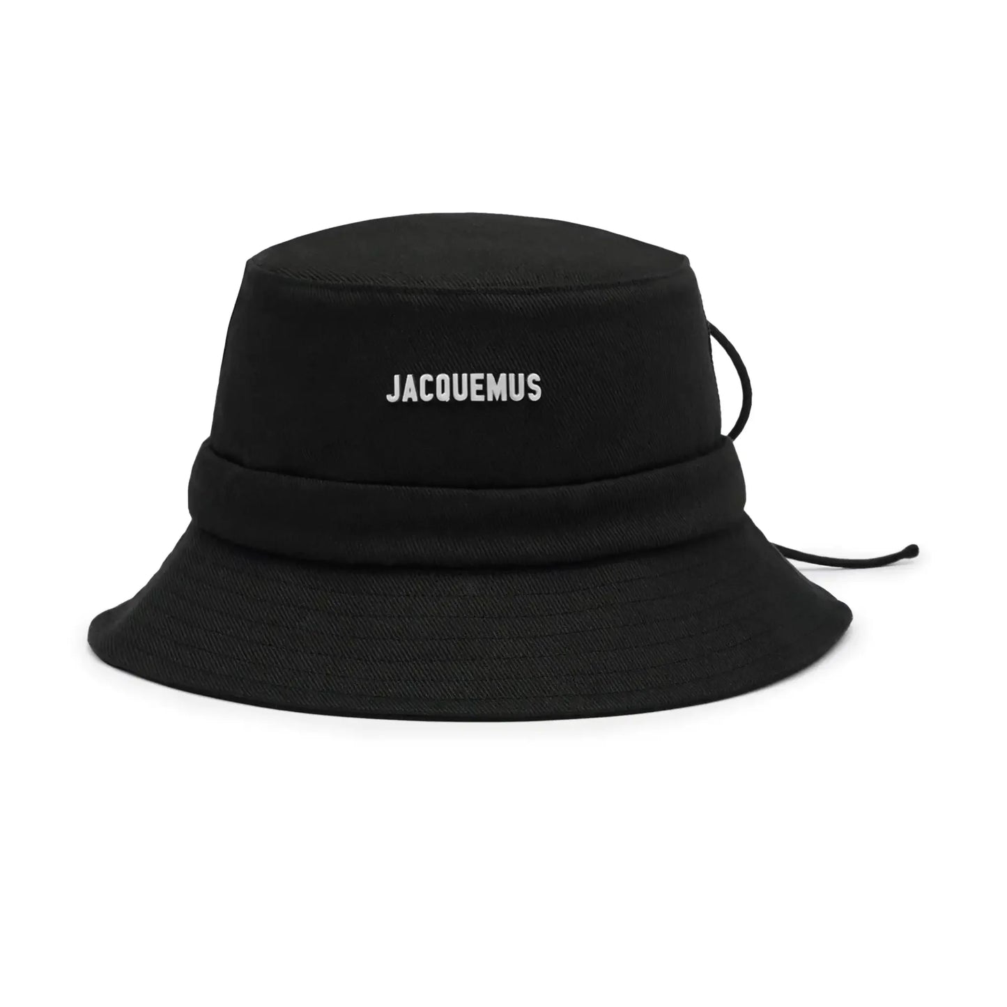 Jacquemus Le Bob Gadjo Black Bucket Hat