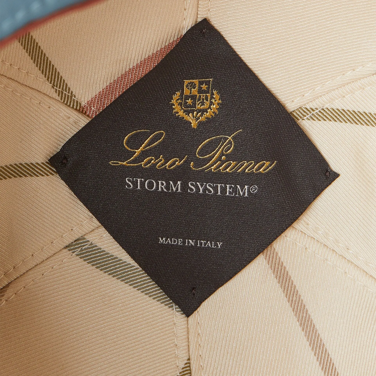 Loro Piana Microfibre Storm System Seaweed Ivory Baseball Cap