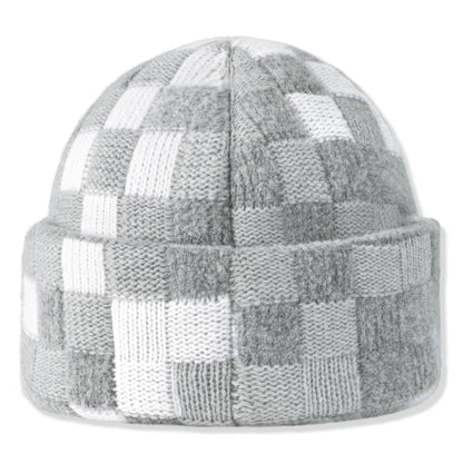 Louis Vuitton Damoflage Pearls Crush Reversible Light Grey Beanie