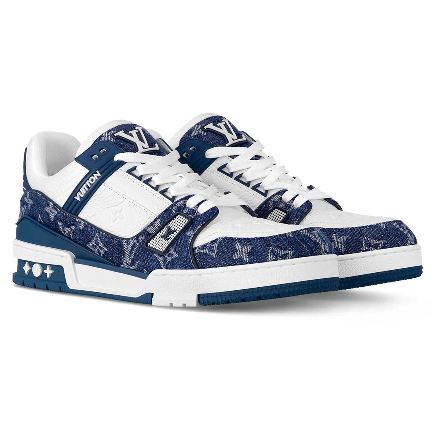 Louis Vuitton LV Monogram Blue Denim Sneaker