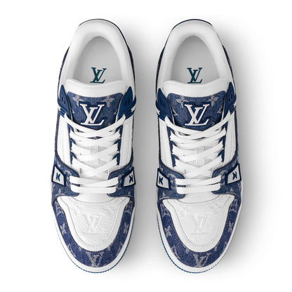 Louis Vuitton LV Monogram Blue Denim Sneaker