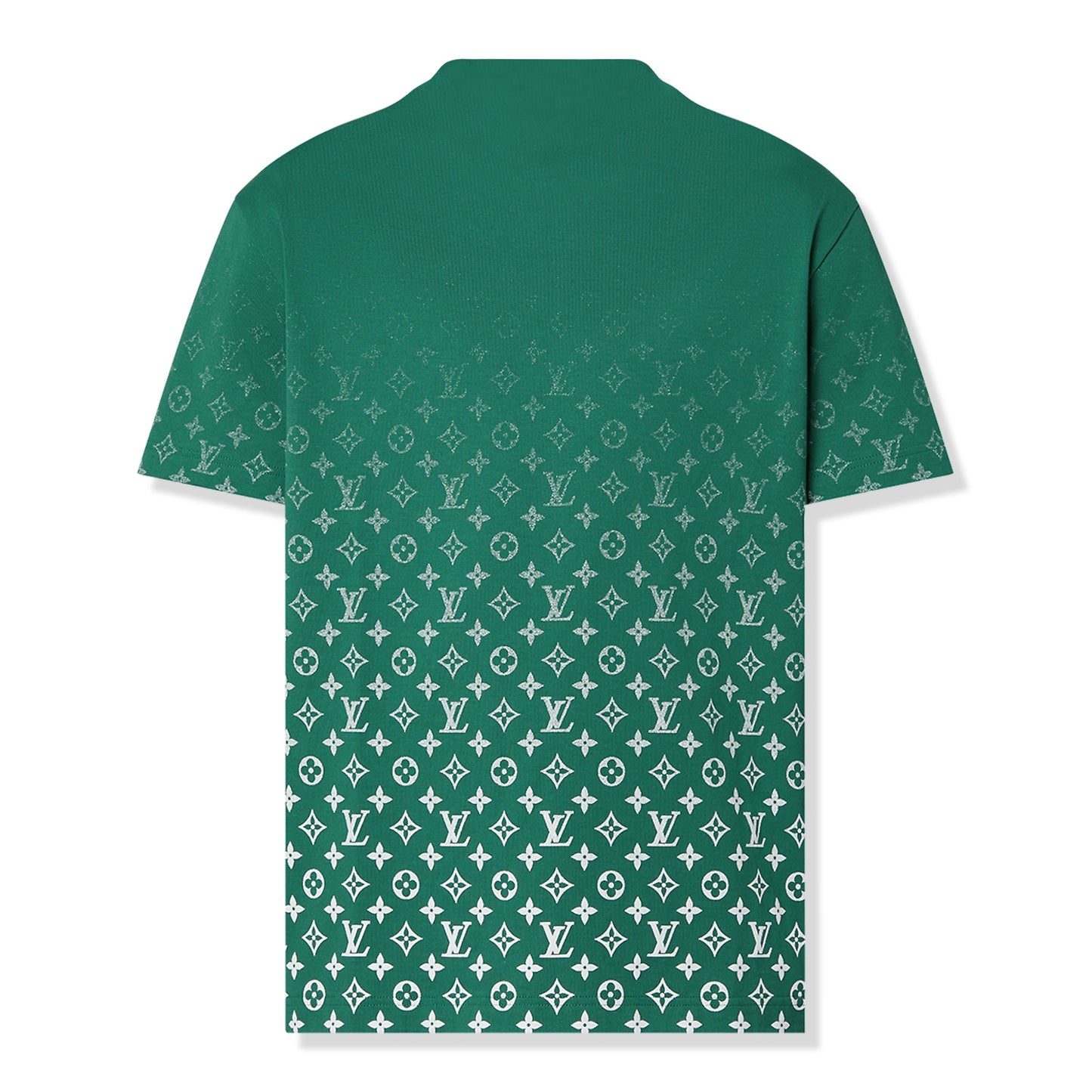 Louis Vuitton Monogram Gradient Cotton Green T Shirt