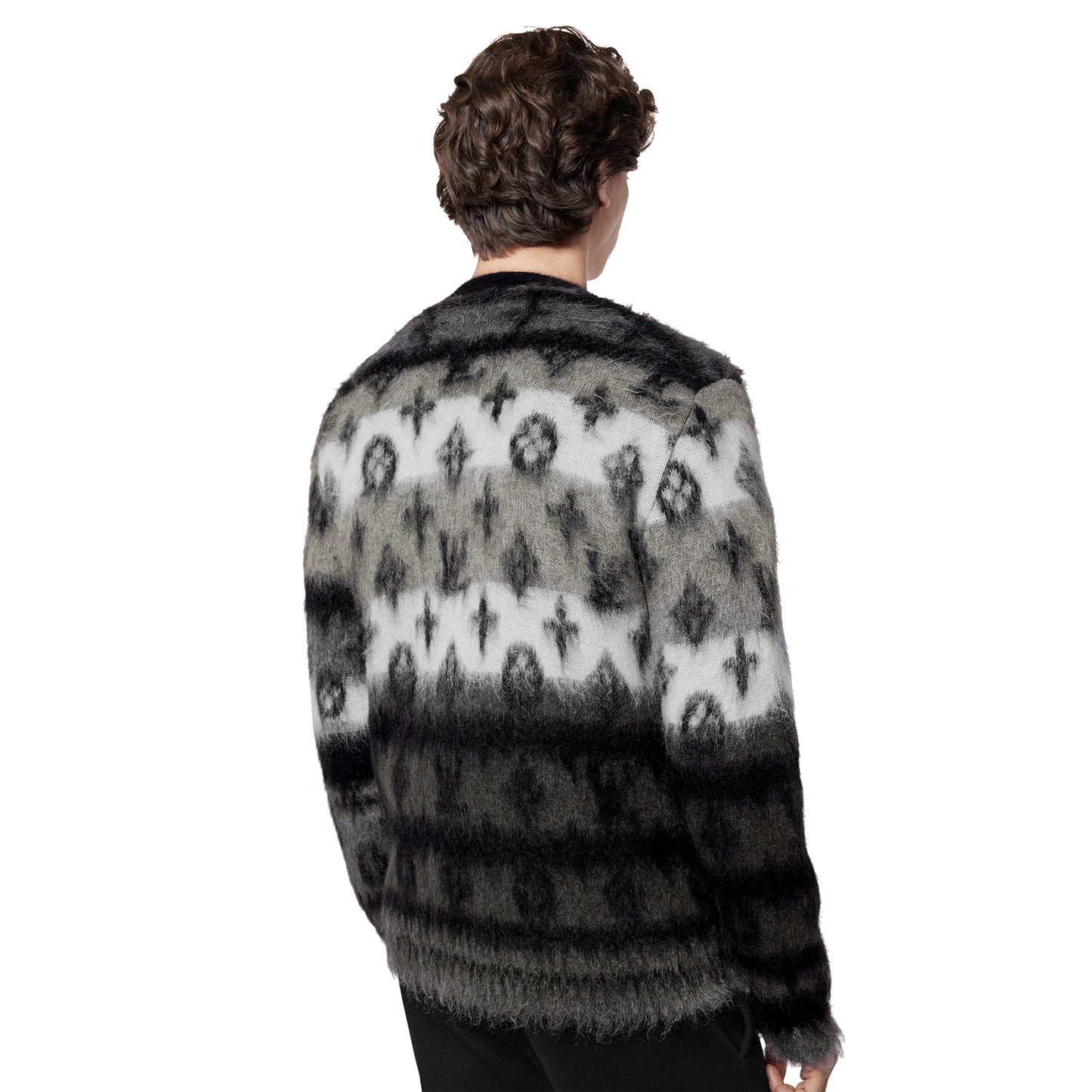 Louis Vuitton Monogram Mohair Multicoloured Cardigan