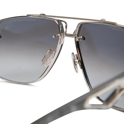 Maybach Eyewear The King II P-HT-Z63 Platinum Grey Gradient Sunglasses