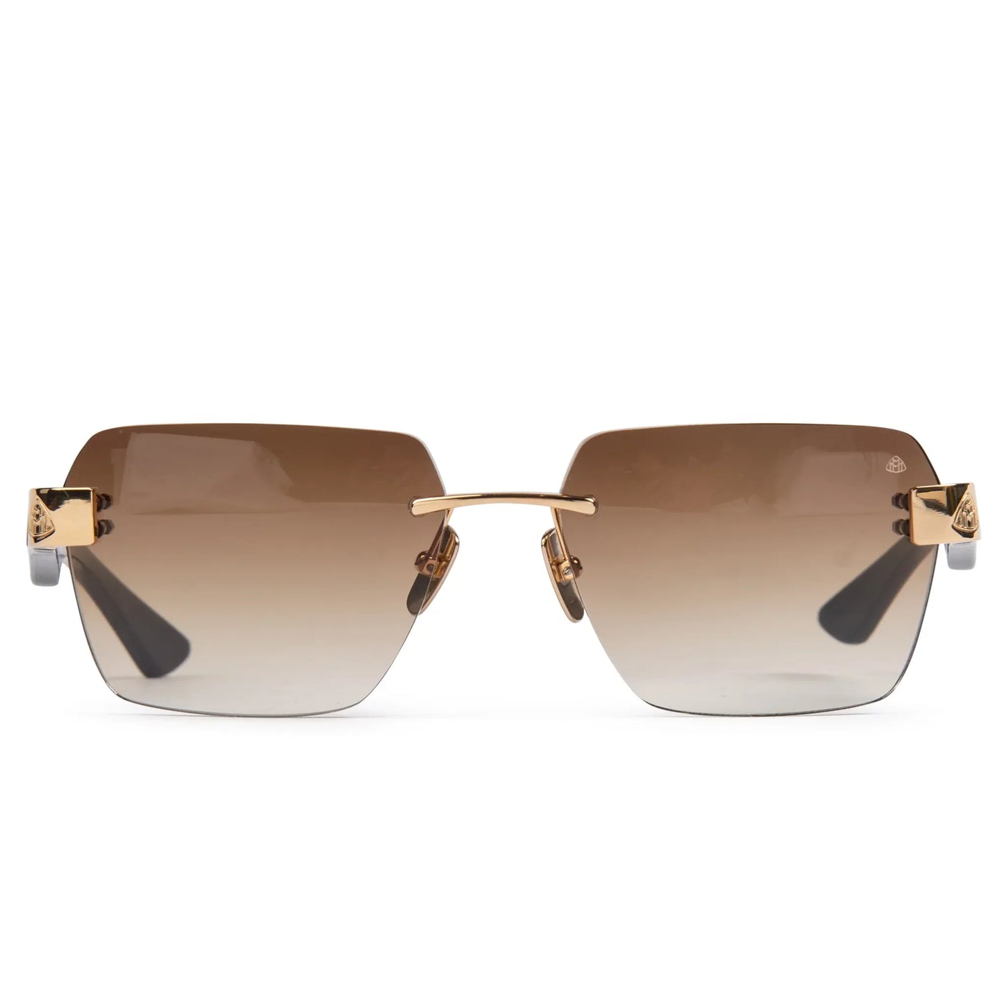 Maybach Eyewear The Magic I MG-WDE-M09 Gold Brown Sunglasses