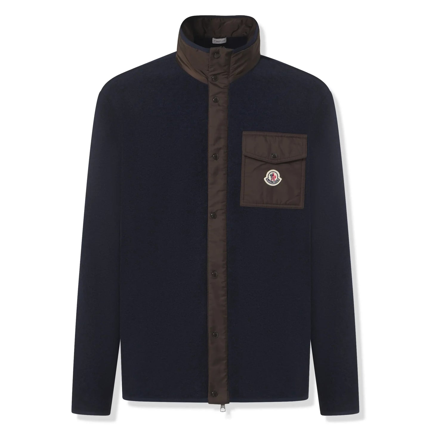 Moncler Aperta Navy Sherpa Jacket