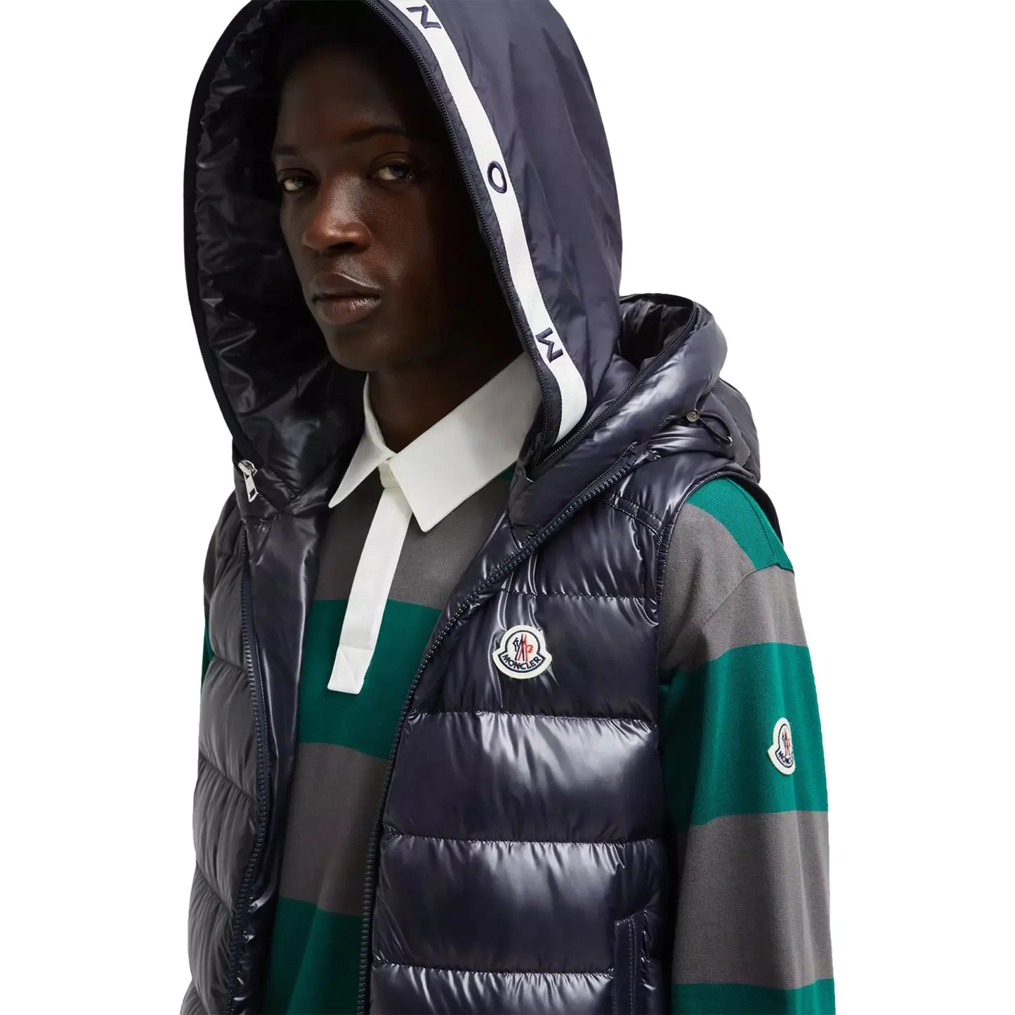 Moncler Barant Down Navy Gilet