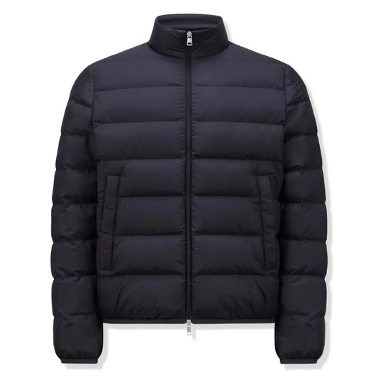 Moncler Baudinet Navy Short Down Jacket